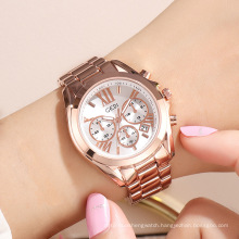 high quality luxury watches womens gold rose gold ladies stainless steel band calendar quartz watches women wrist luxury